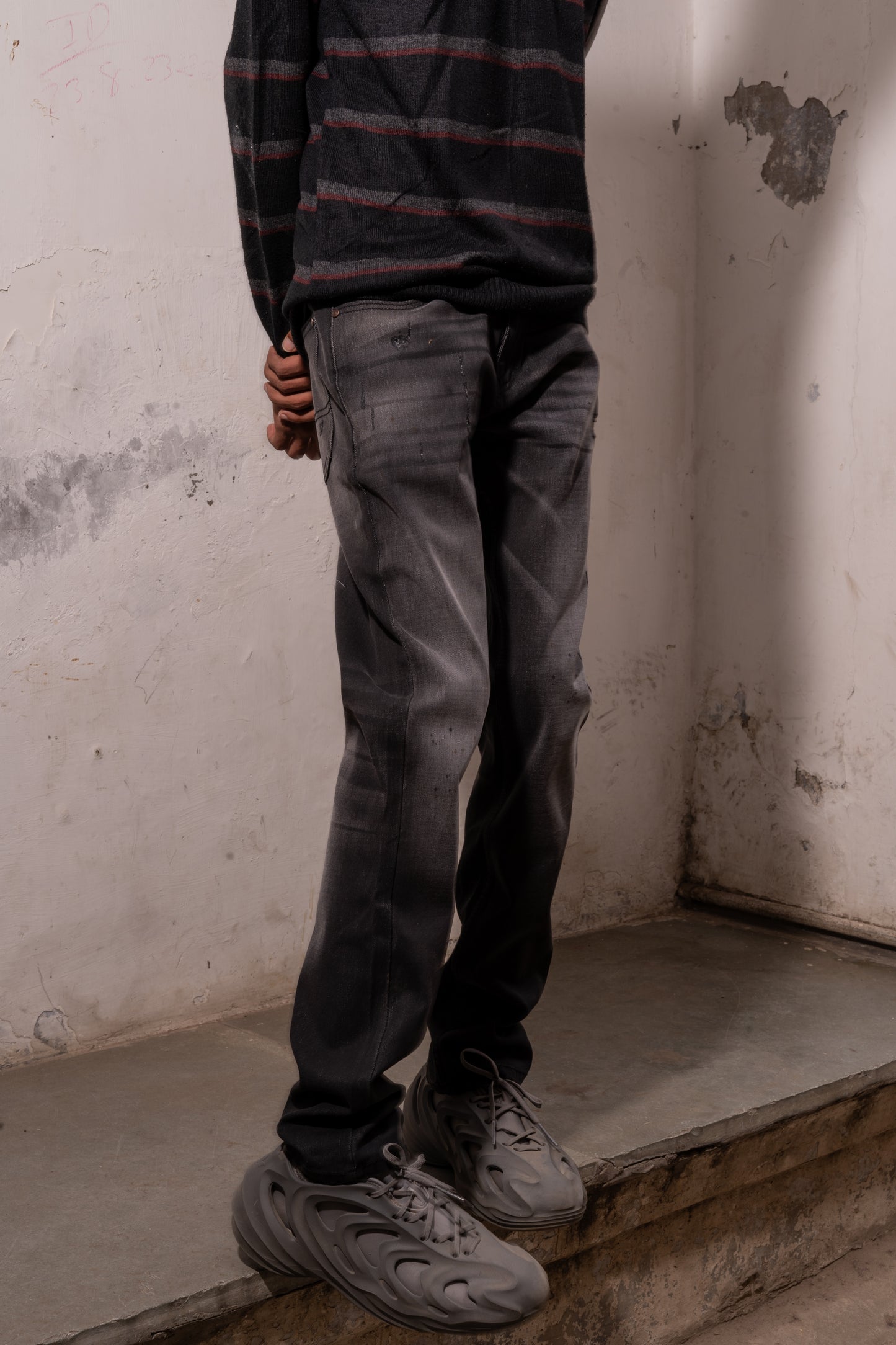 Black Washed Denim