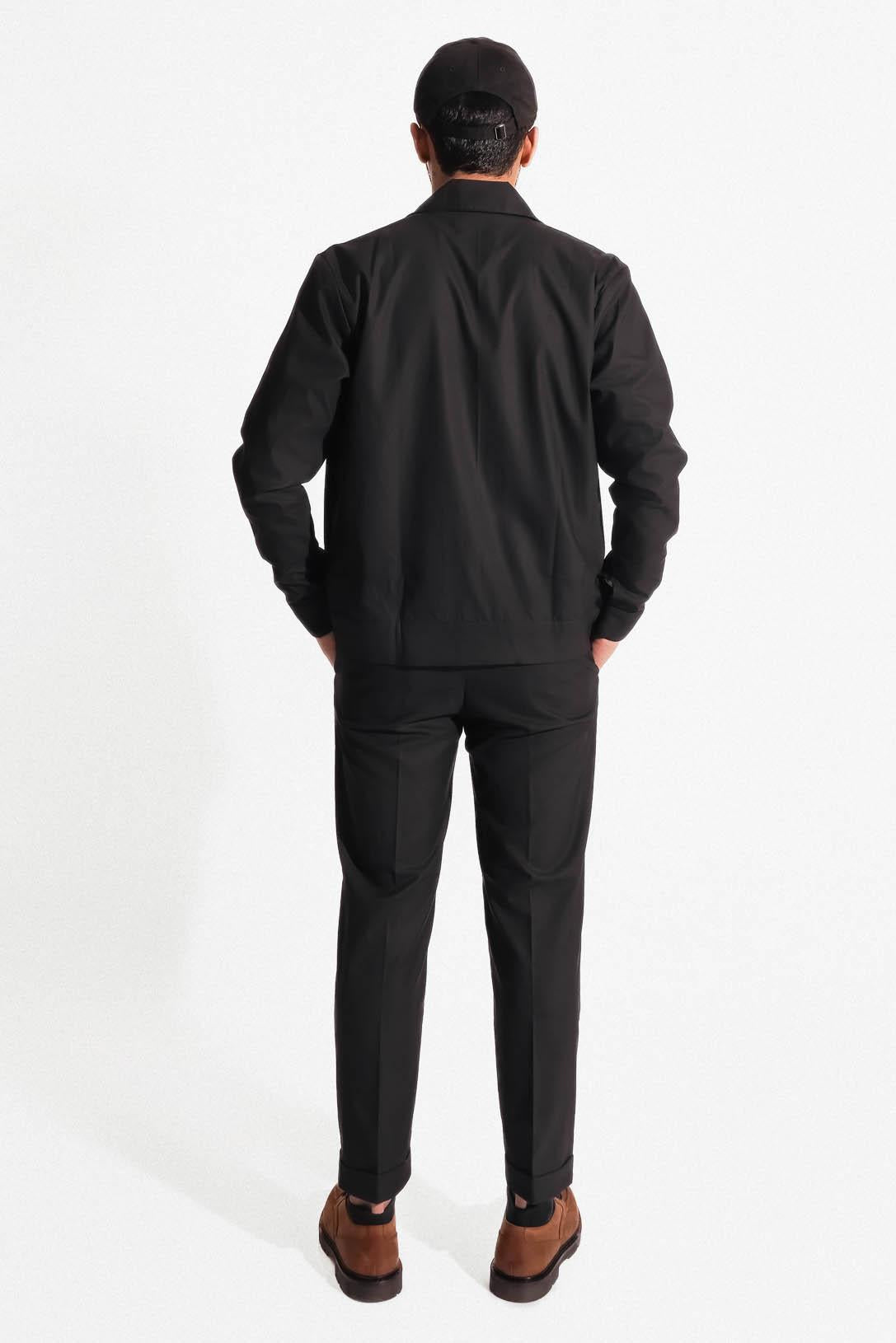 Absolute Black Trucker Jacket