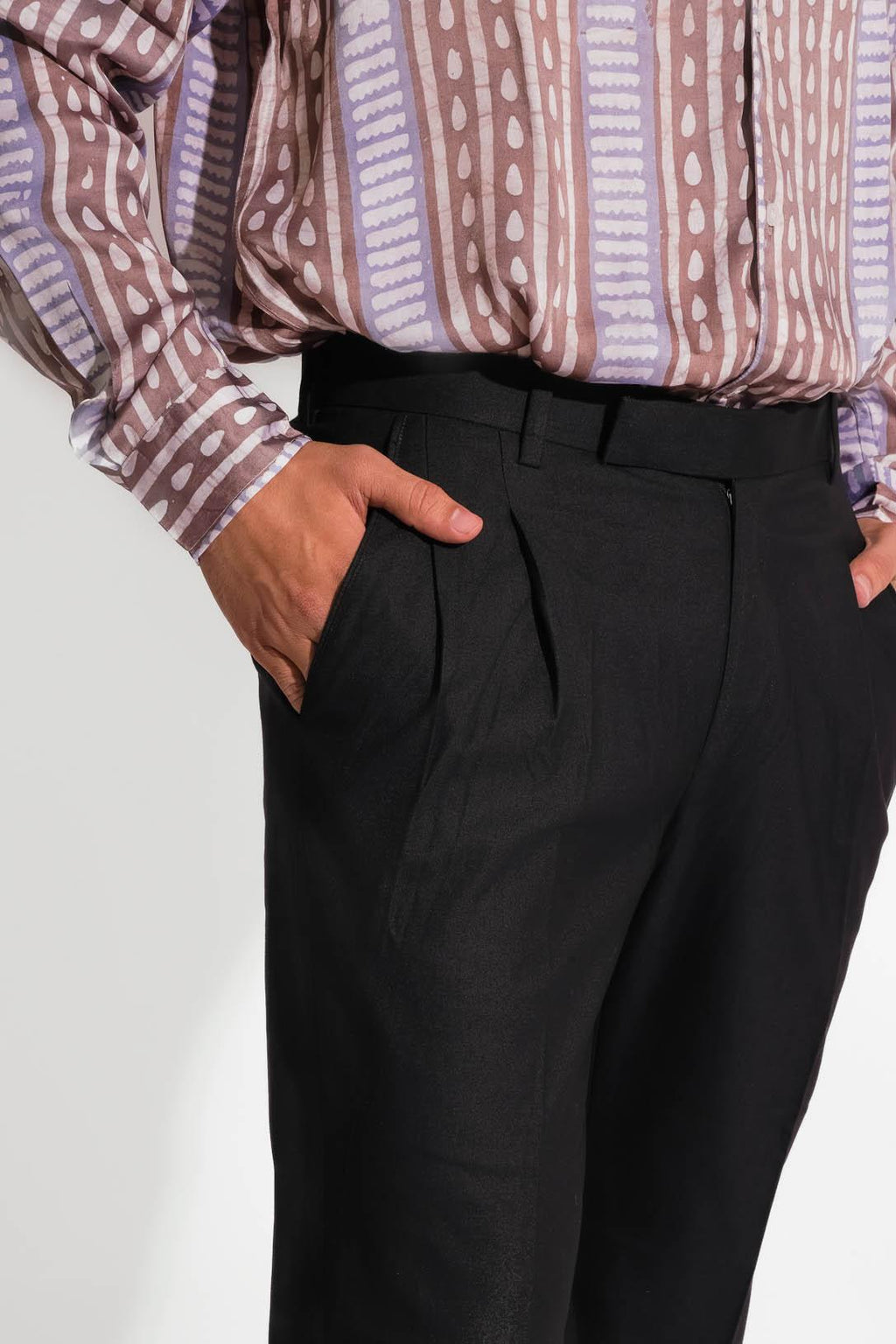 Absolute Black Semi Formal Pants