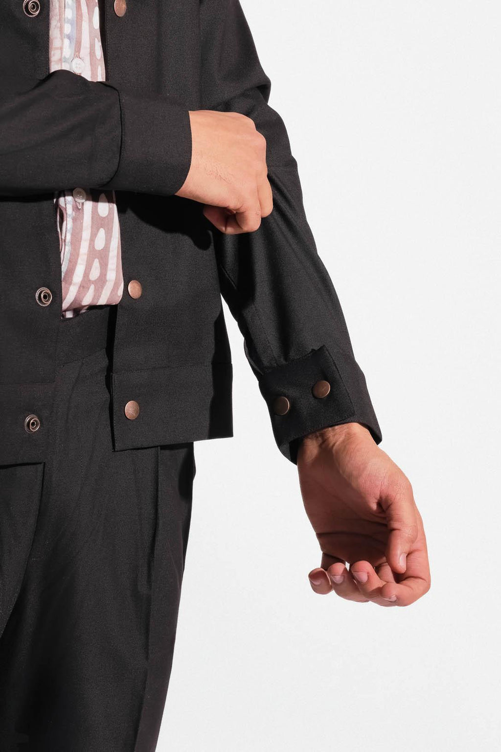 Absolute Black Trucker Jacket