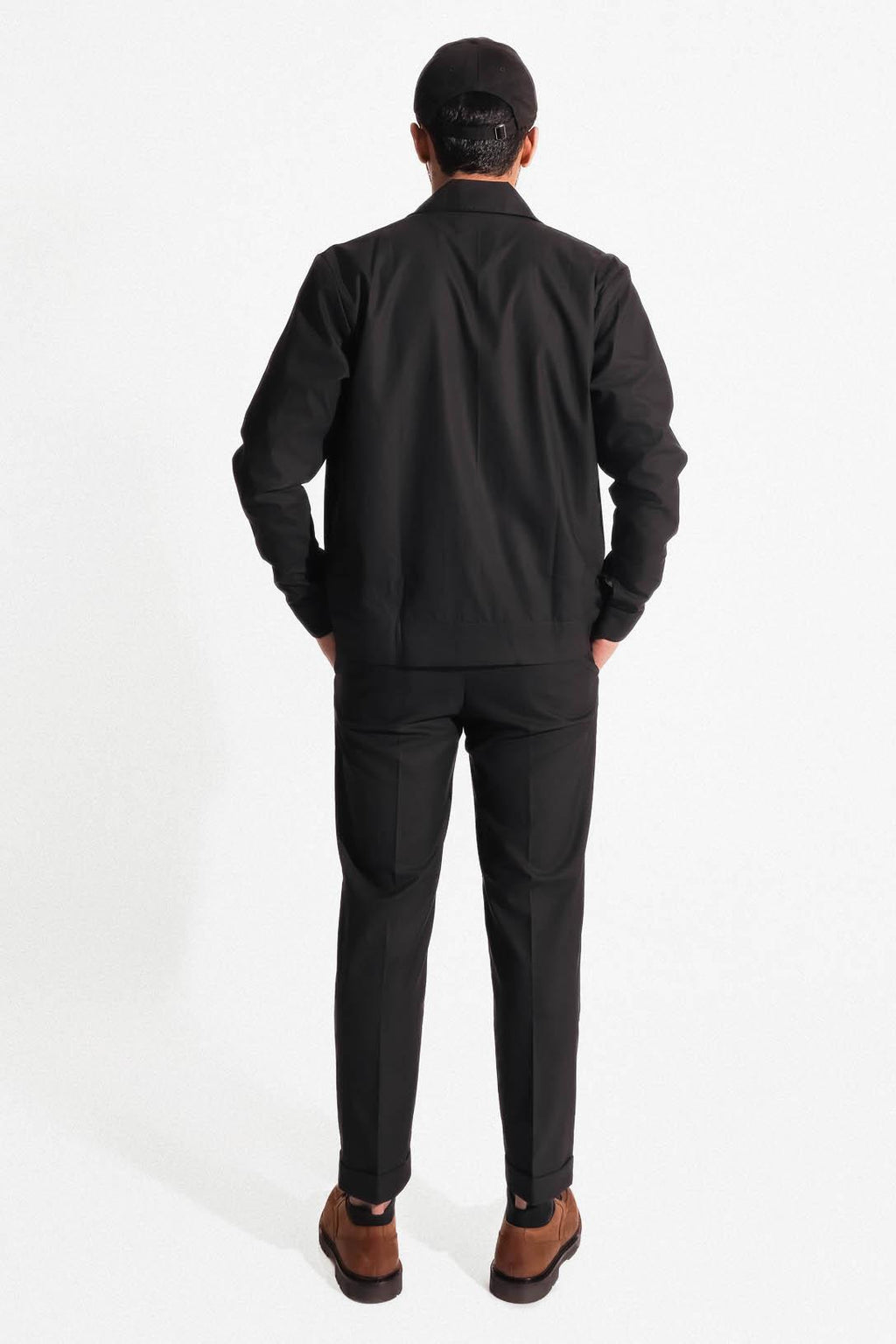 Absolute Black Trucker Jacket