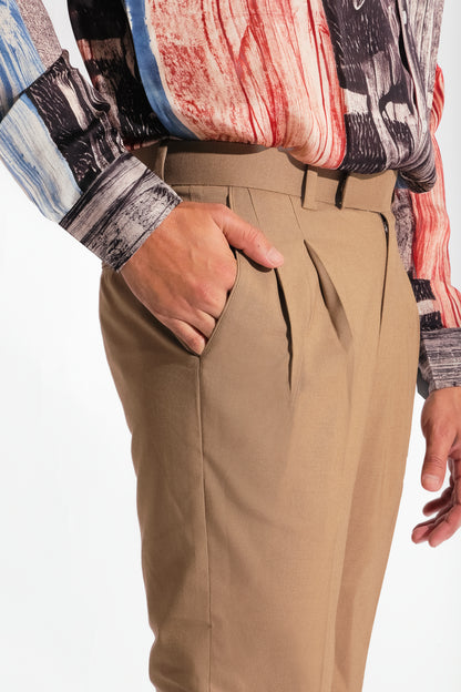 Absolutes Tan Semi Formal Pants