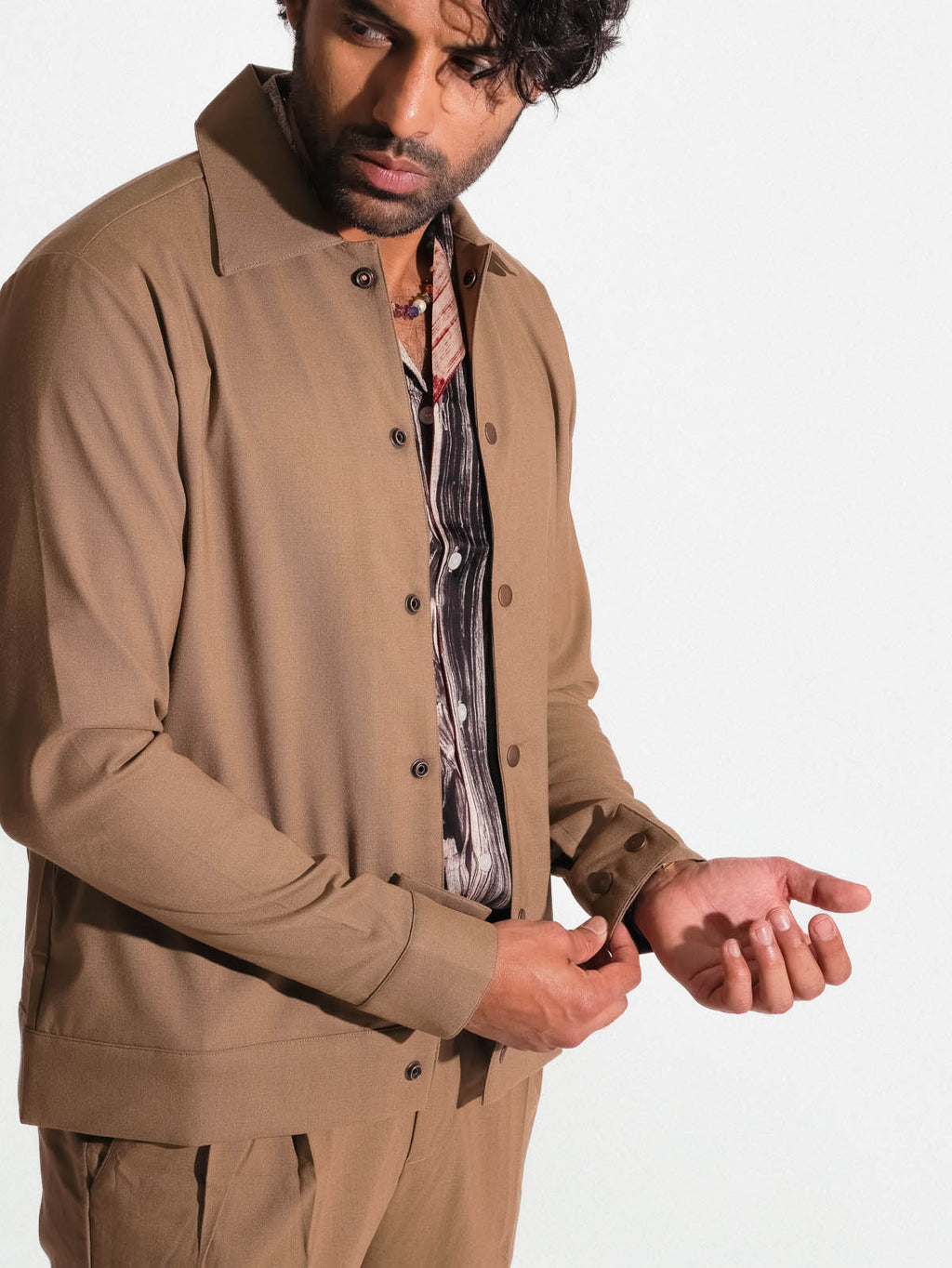 Absolutes Tan Trucker Jacket