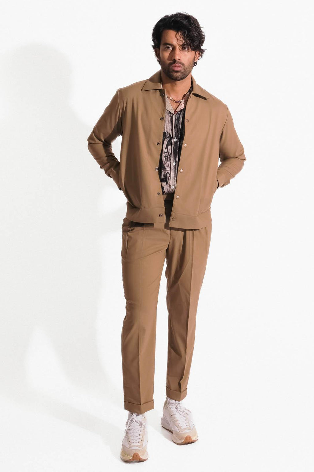 Absolutes Tan Trucker Jacket