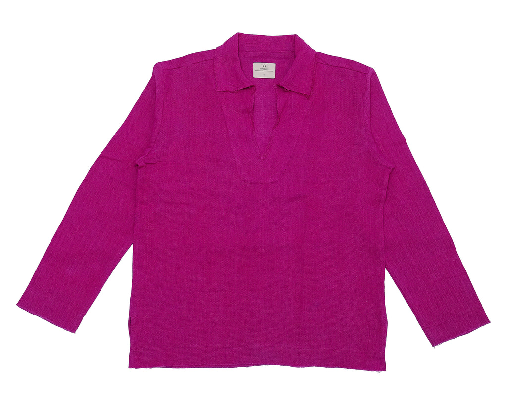SOLID PINK SHORT KURTA